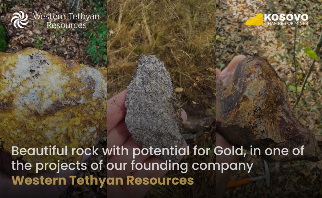Beautiful and gold-potential rocks, in one of the founding company’s ...